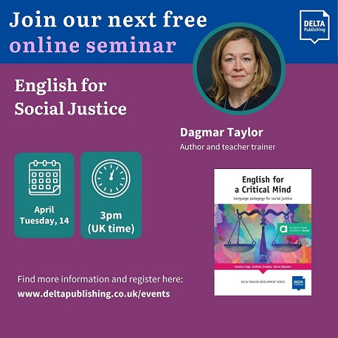 DELTA Publishing leidyklos seminaras anglų kalbos mokytojams