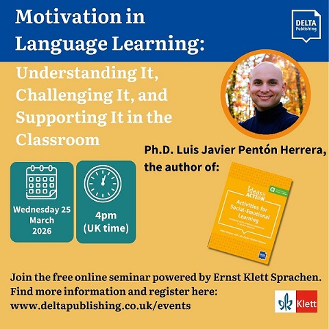 DELTA Publishing leidyklos seminaras anglų kalbos mokytojams